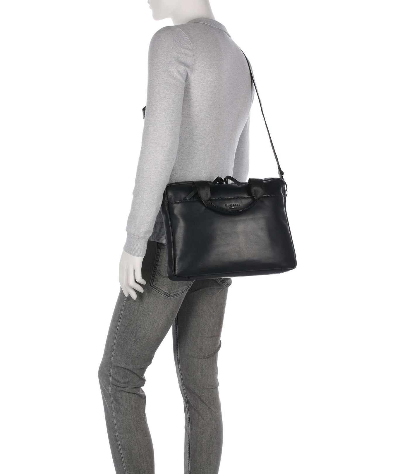 Bugatti Romeo Briefcase black