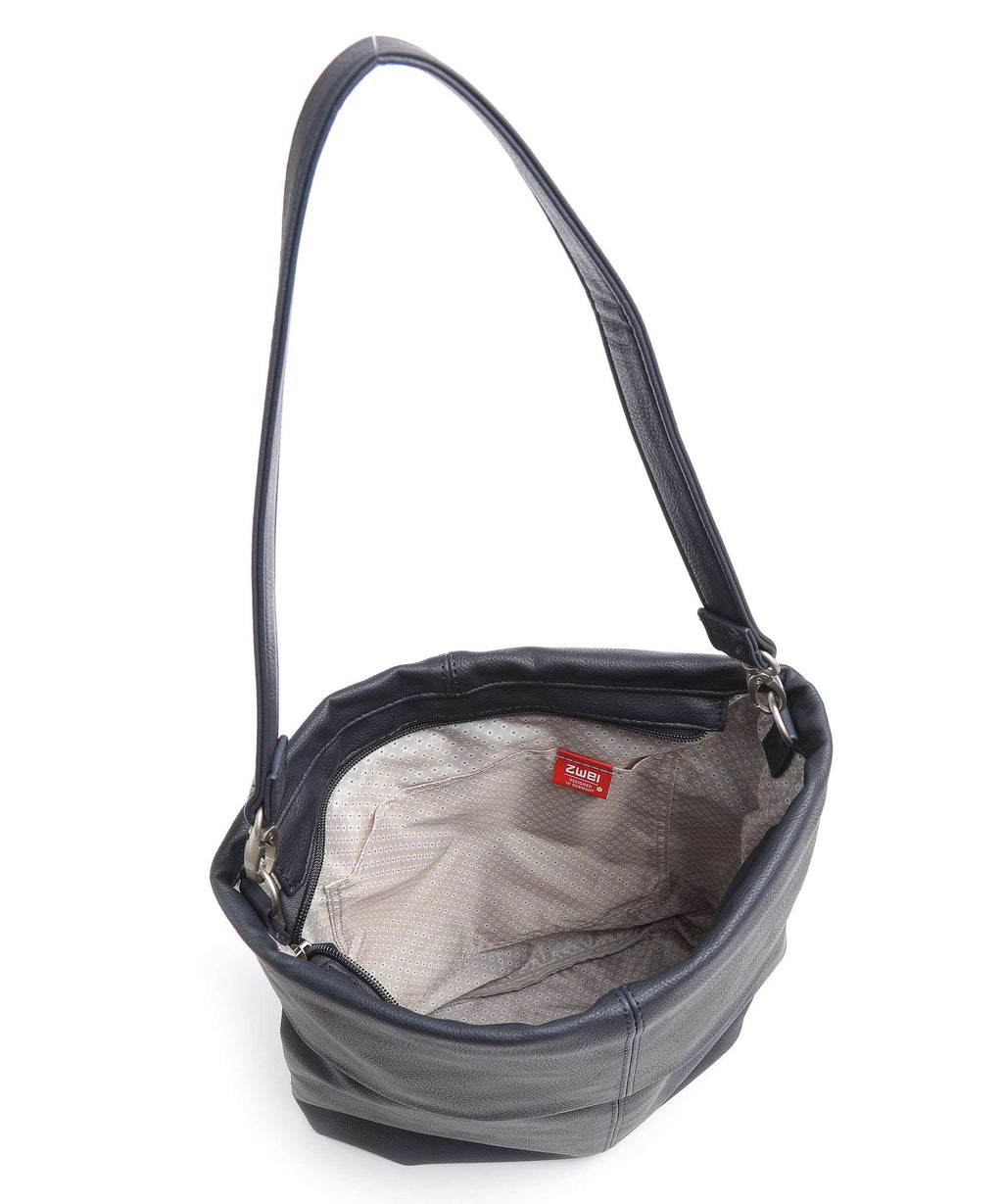 Zwei Mademoiselle.M M12 Hobo bag nubuk ink