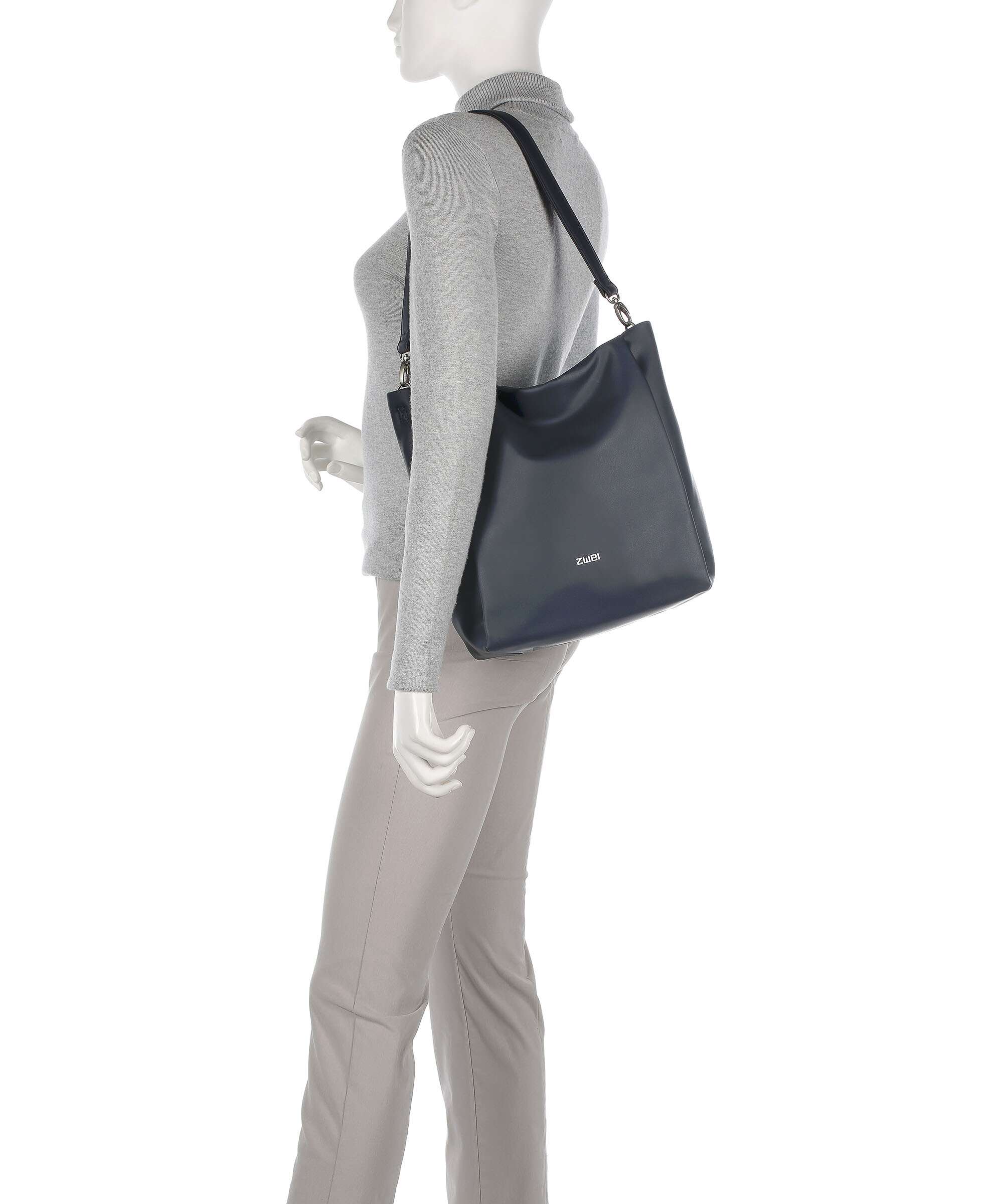 Zwei Yuna YU120 Hobo bag ink