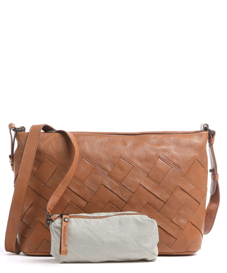 Aunts & Uncles Grandma's Luxury Club Mrs. Jam Grid Cake Shoulder bag caramel