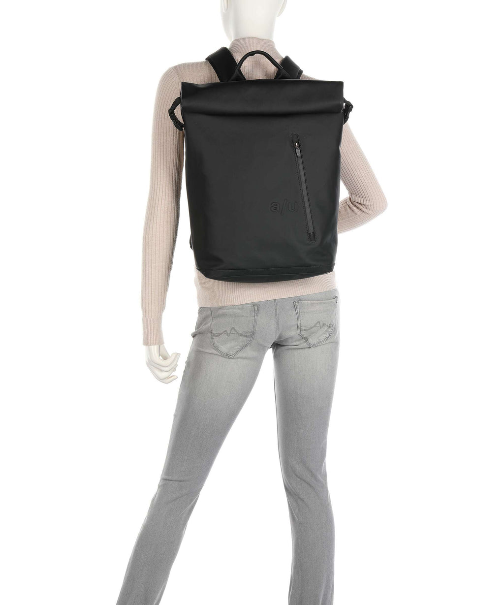 Aunts & Uncles Japan Nishi Fukui Nishi Rolltop backpack anthracite/black