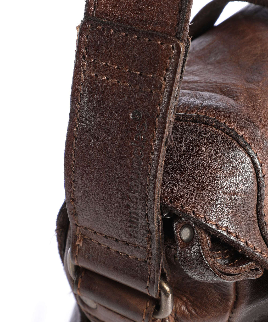 Aunts & Uncles Barbershop Goatee Crossbody bag boubon