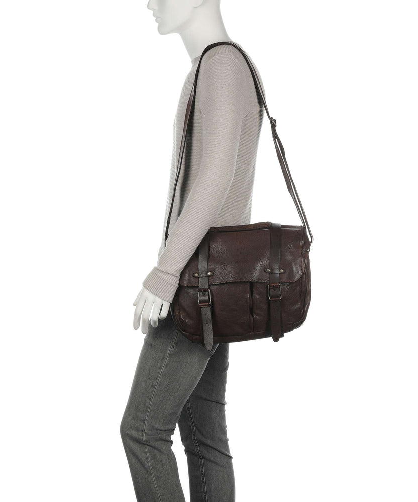 Aunts & Uncles Barbershop Bandholz Messenger bag boubon