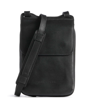 Aunts & Uncles Jamie's Orchard Tulip Borsetta porta cellulare jet black