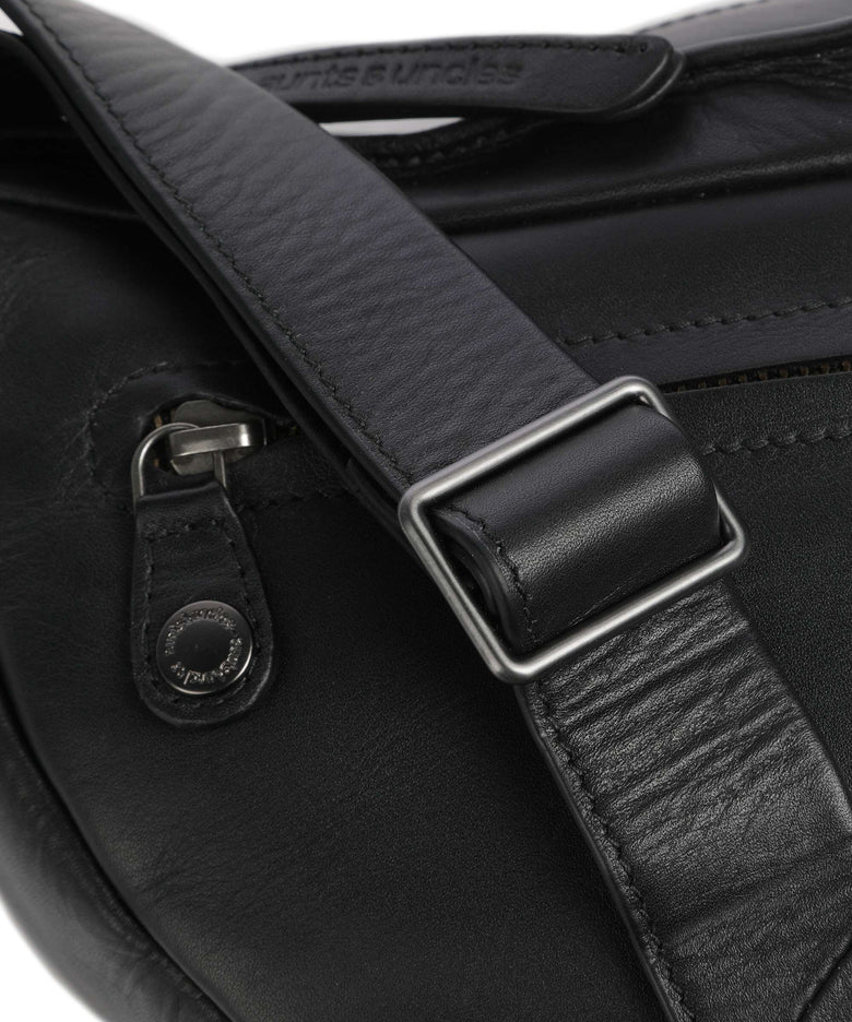 Aunts & Uncles Jamie's Orchard Crocus Shoulder bag jet black