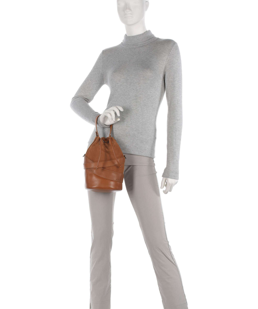 Aunts & Uncles Heavenly Meadow Bliss Bucket bag caramel