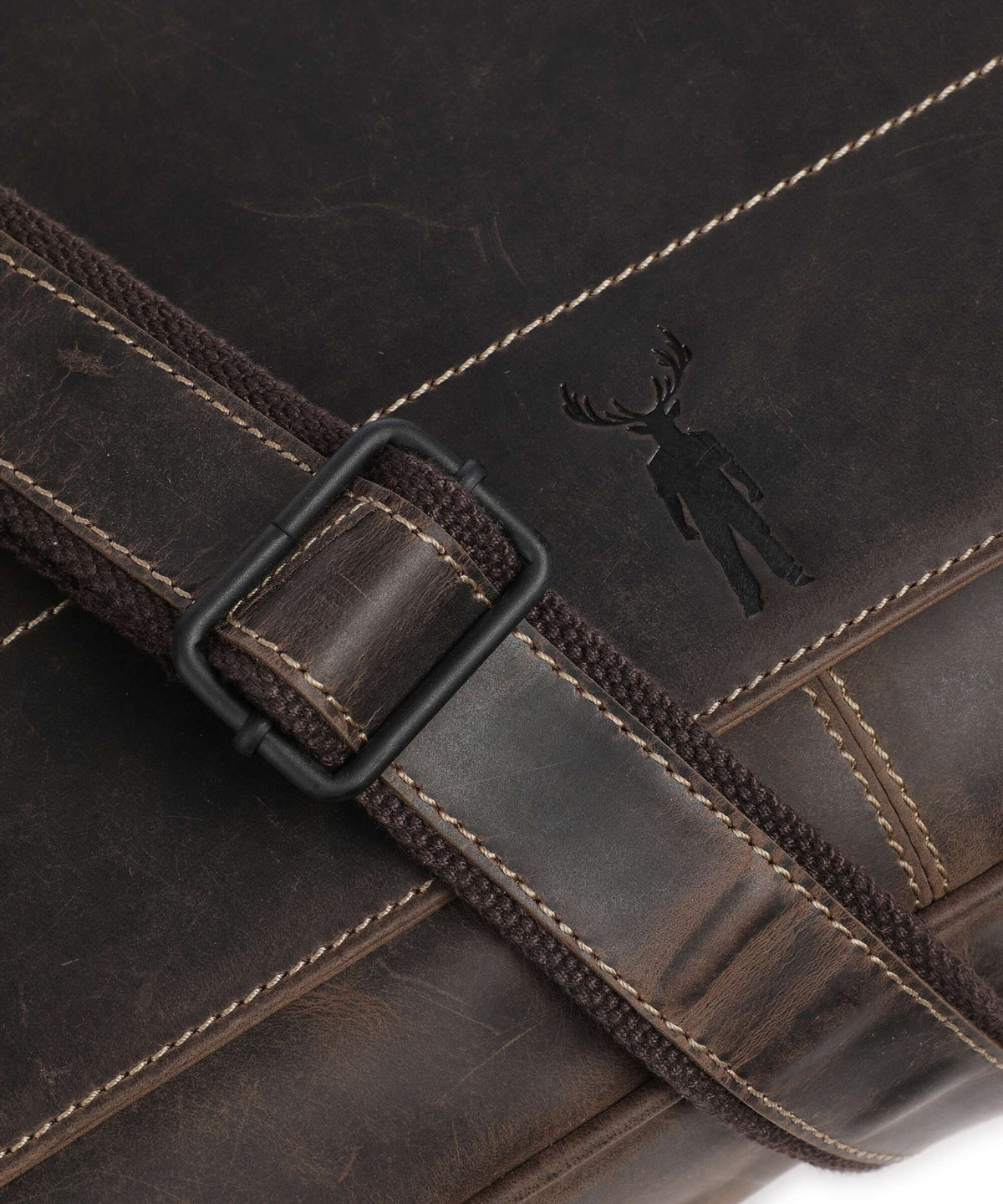 Jack Kinsky Baltimore 5 Messenger bag mokka