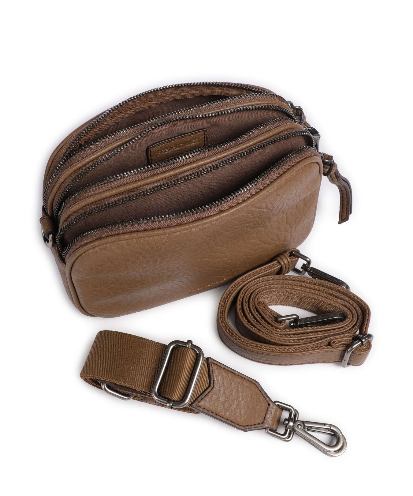 FredsBruder Lunar Crossbody bag olive brown