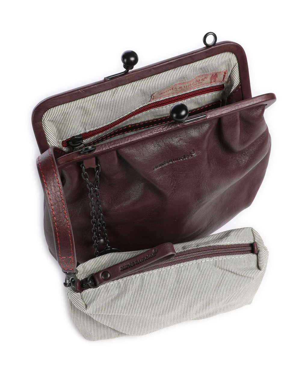 Aunts & Uncles Grandma's Luxury Club Mrs. Fortune Cookie Crossbody bag burgundy