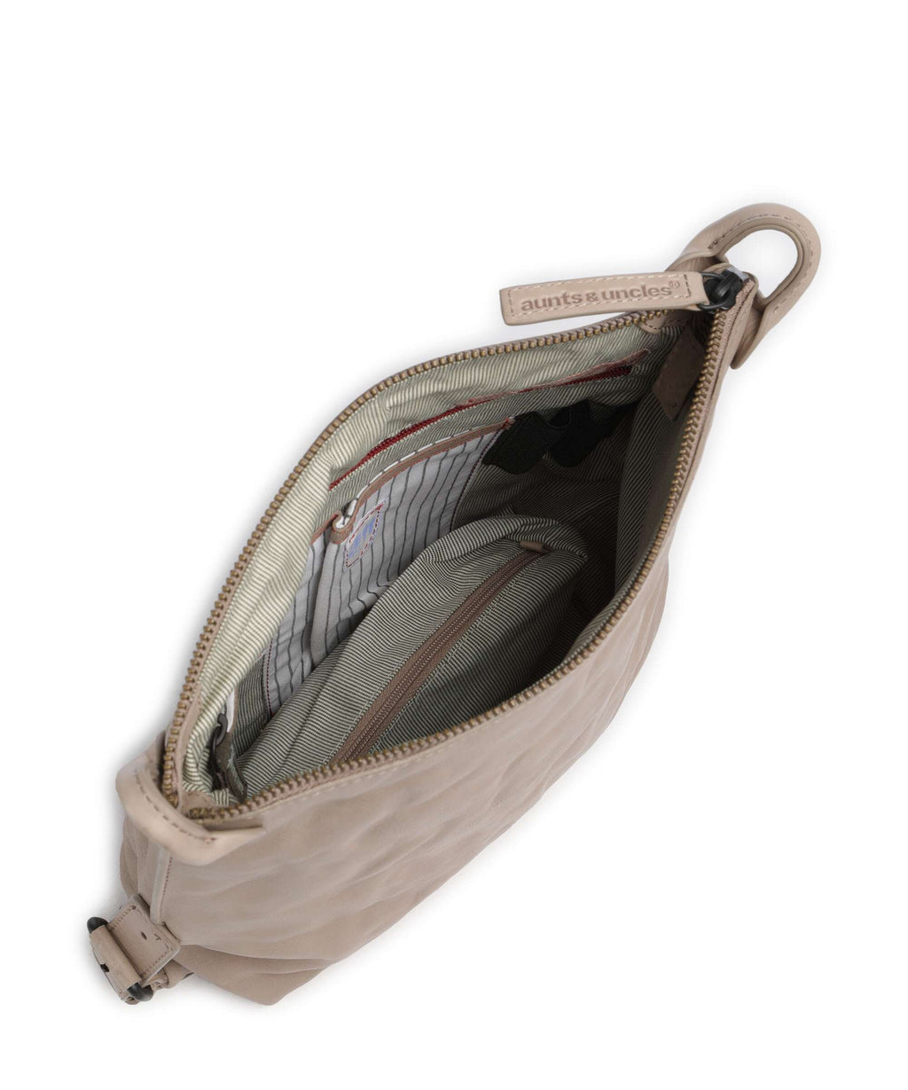 Aunts & Uncles Grandma's Luxury Club Mrs. Raisin Cookie Crossbody bag vintage khaki