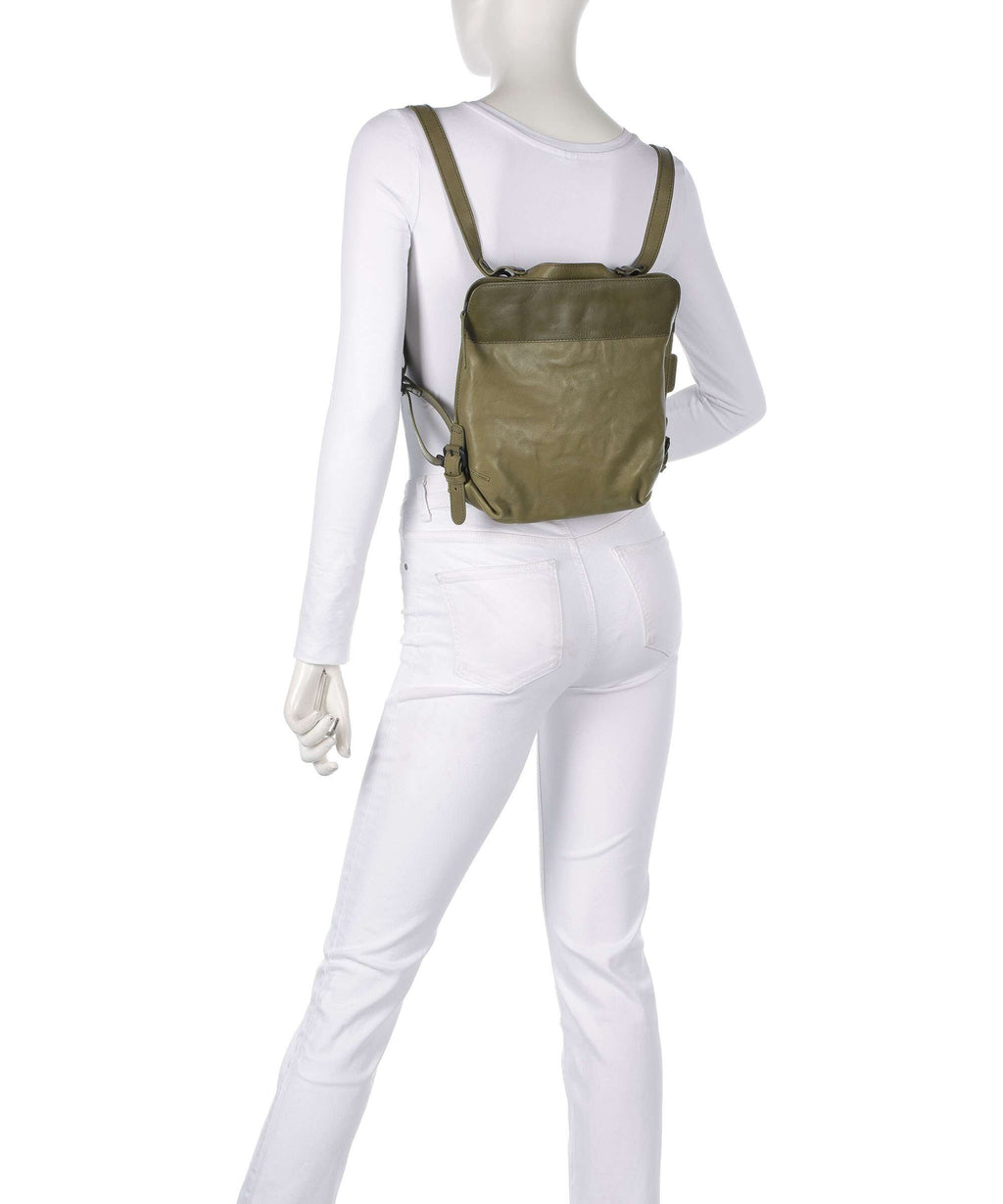 Aunts & Uncles Grandma's Luxury Club Mrs. Crumble Cookie Backpack bag olive branch