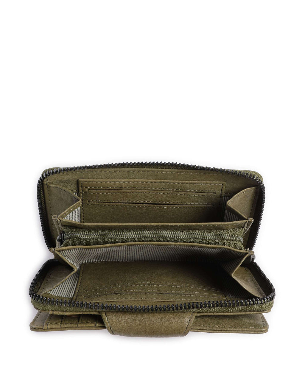 Aunts & Uncles Grandma's Luxury Club Francis Wallet olive branch