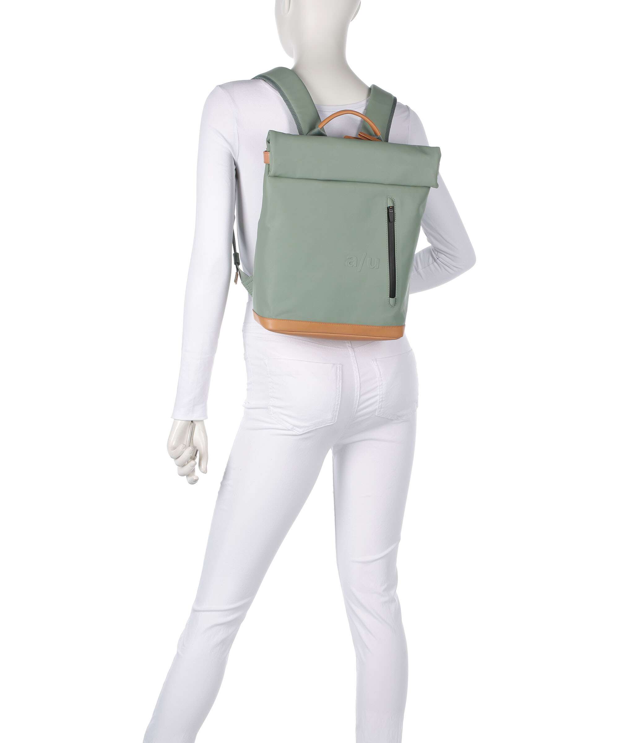 Aunts & Uncles Japan Wakayama Rolltop backpack sage green