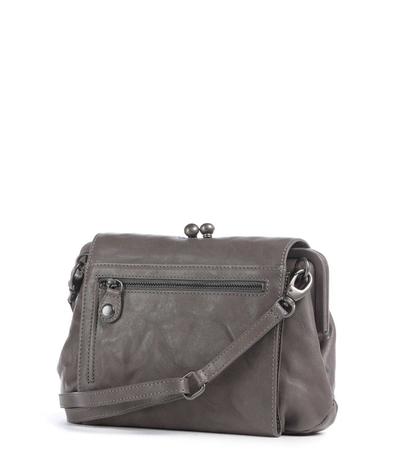 Aunts & Uncles Grandma's Luxury Club Mrs. Madeline Crossbody bag oyster grey