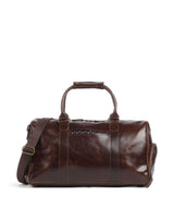 Buckle & Seam Crazy Horse Collin Sac weekend brown/dot