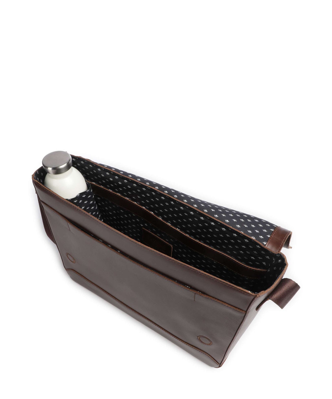 Buckle & Seam Crazy Horse Times Messenger bag brown