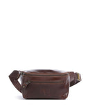 Buckle & Seam Crazy Horse Dash Marsupio brown