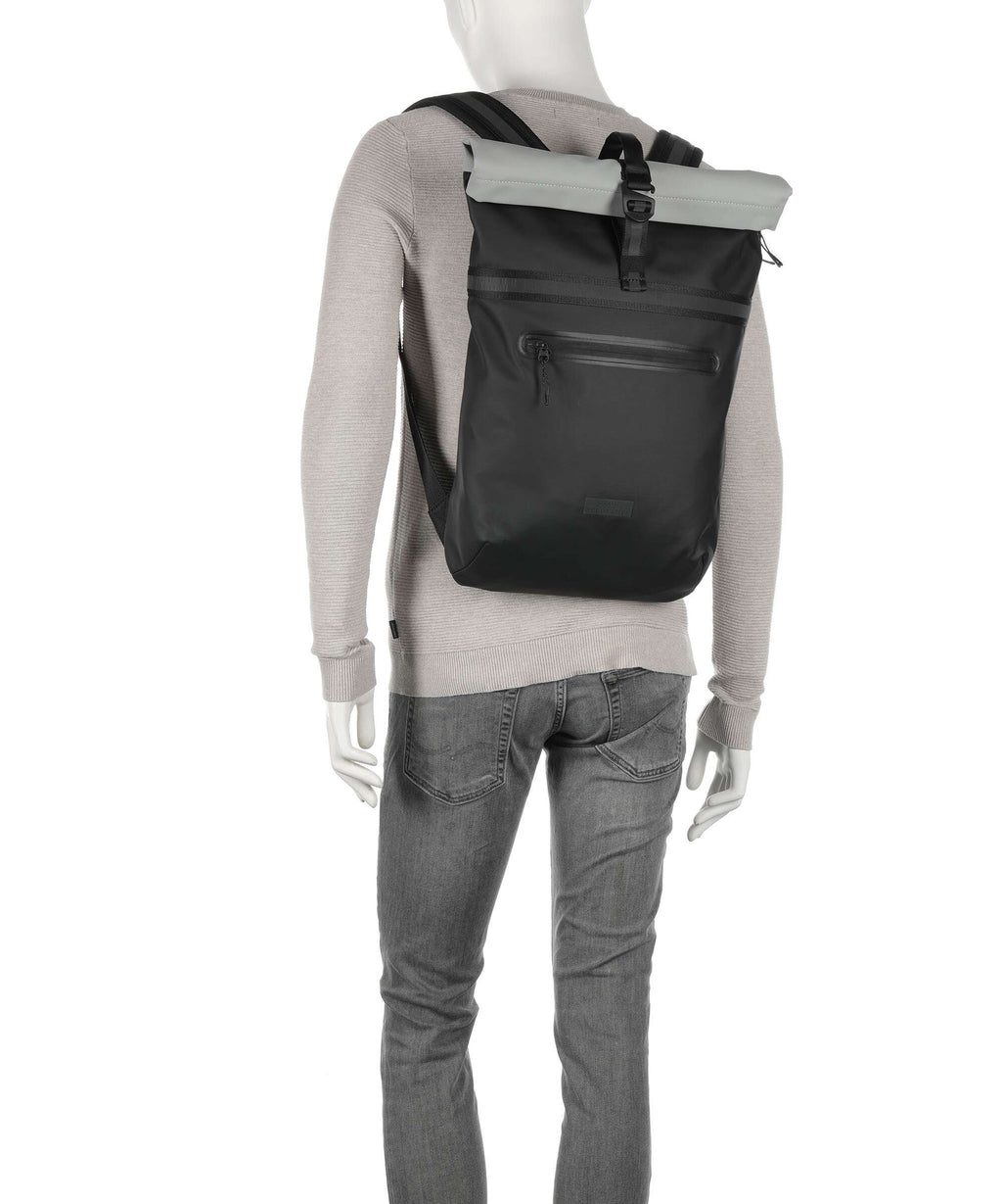 Ucon Acrobatics Aloe Niklas Rolltop backpack black/light grey