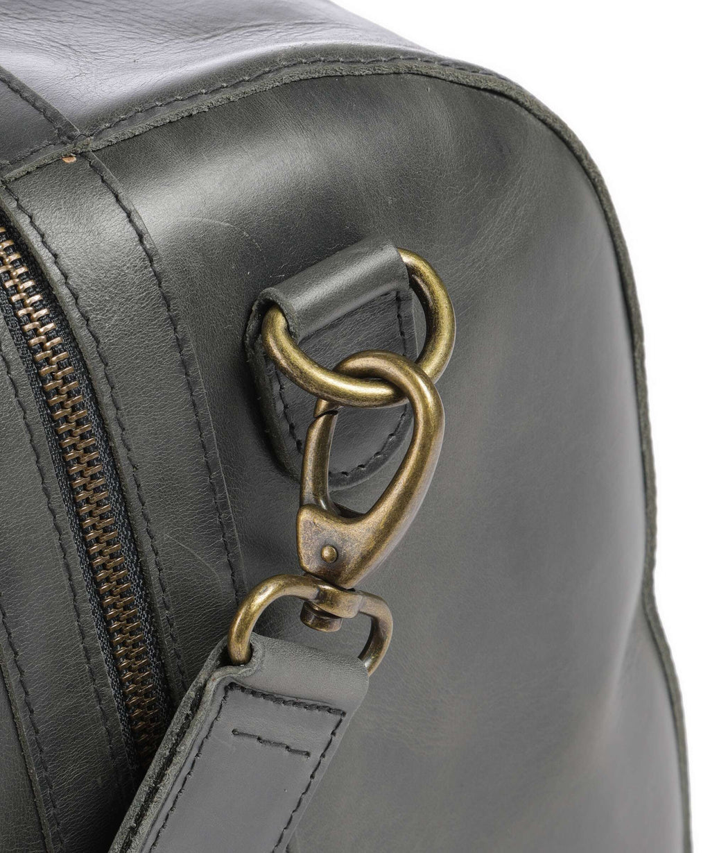 Buckle & Seam Crazy Horse Willow Weekend bag anthracite