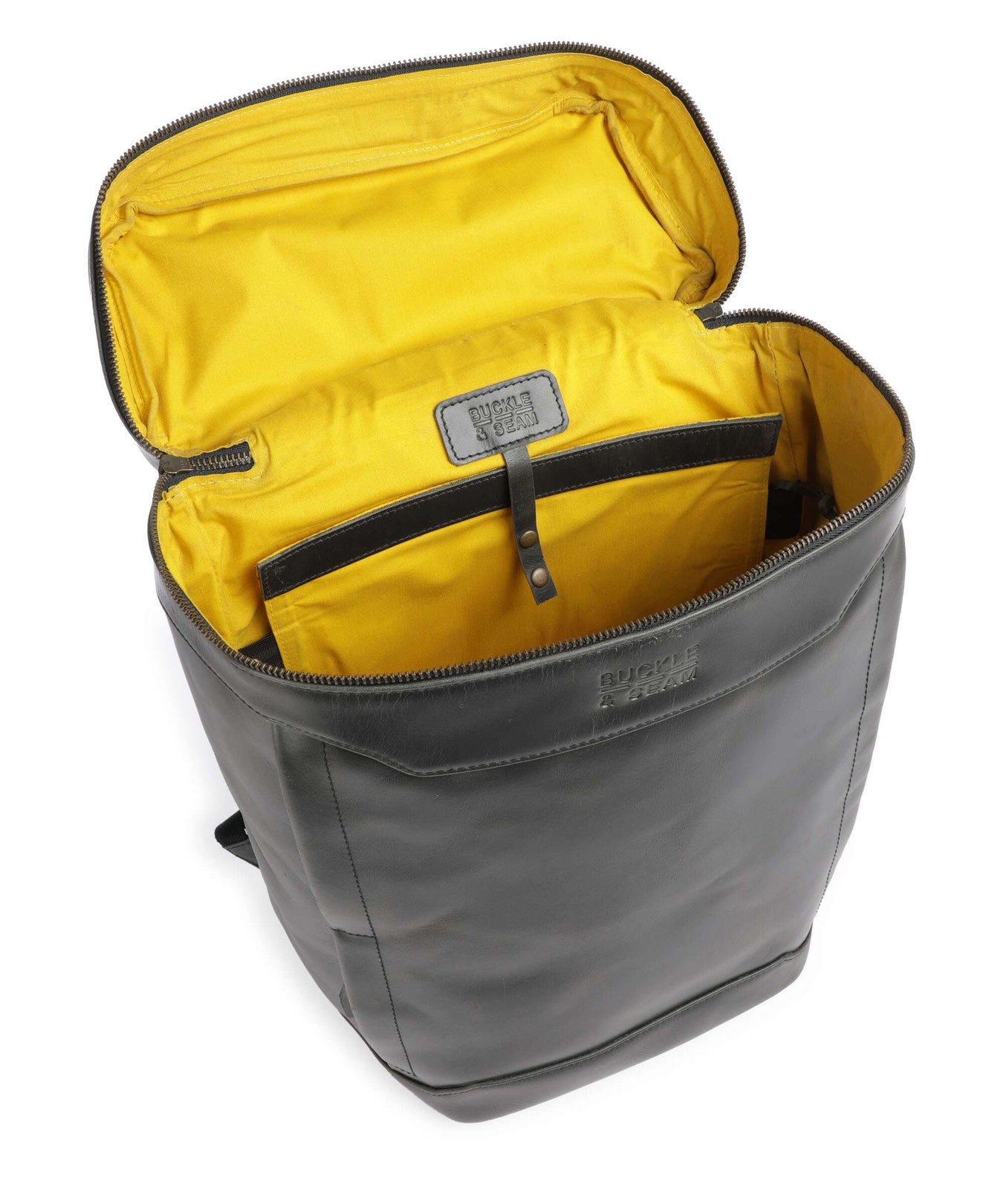 Buckle & Seam Crazy Horse Siwa Backpack anthracite