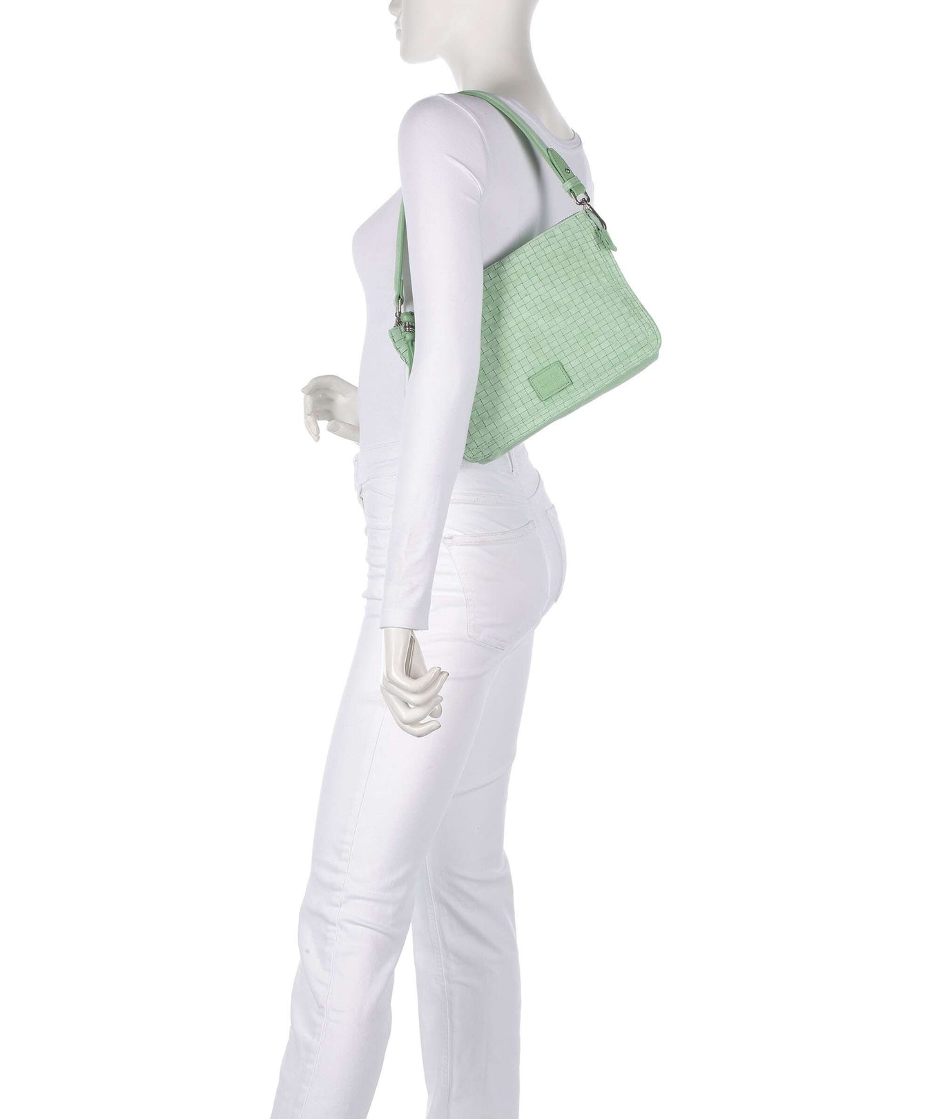 FredsBruder Weave Harmony Shoulder bag fresh mint