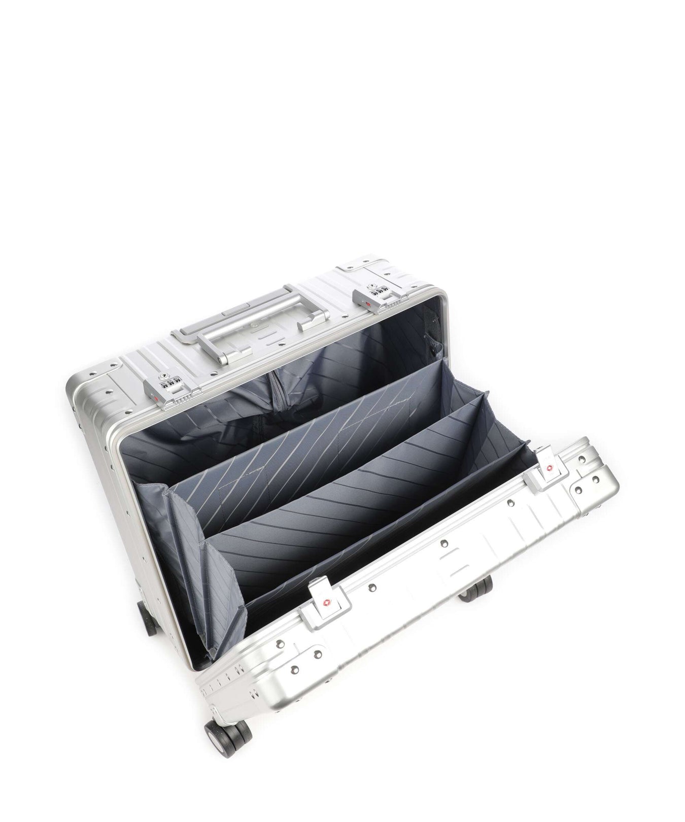 Aleon Classic 17 Deluxe Spinner (4 wheels) platinum