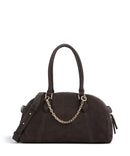 Les Visionnaires Odette Cozy Chain Handtasche dark brown