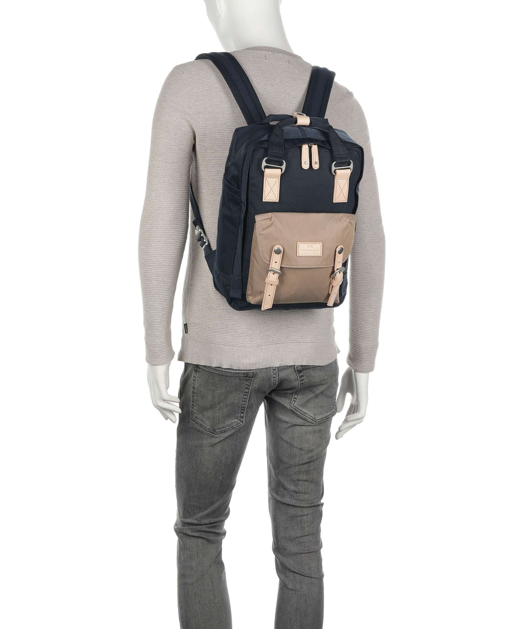 Doughnut Macaroon Backpack washed demin/nautical