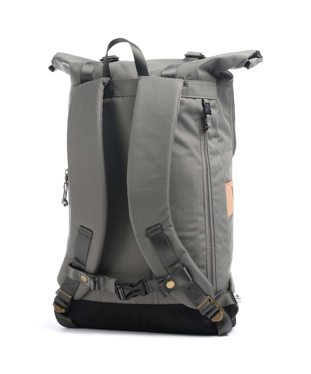 Doughnut Reborn Christopher Rolltop backpack grey