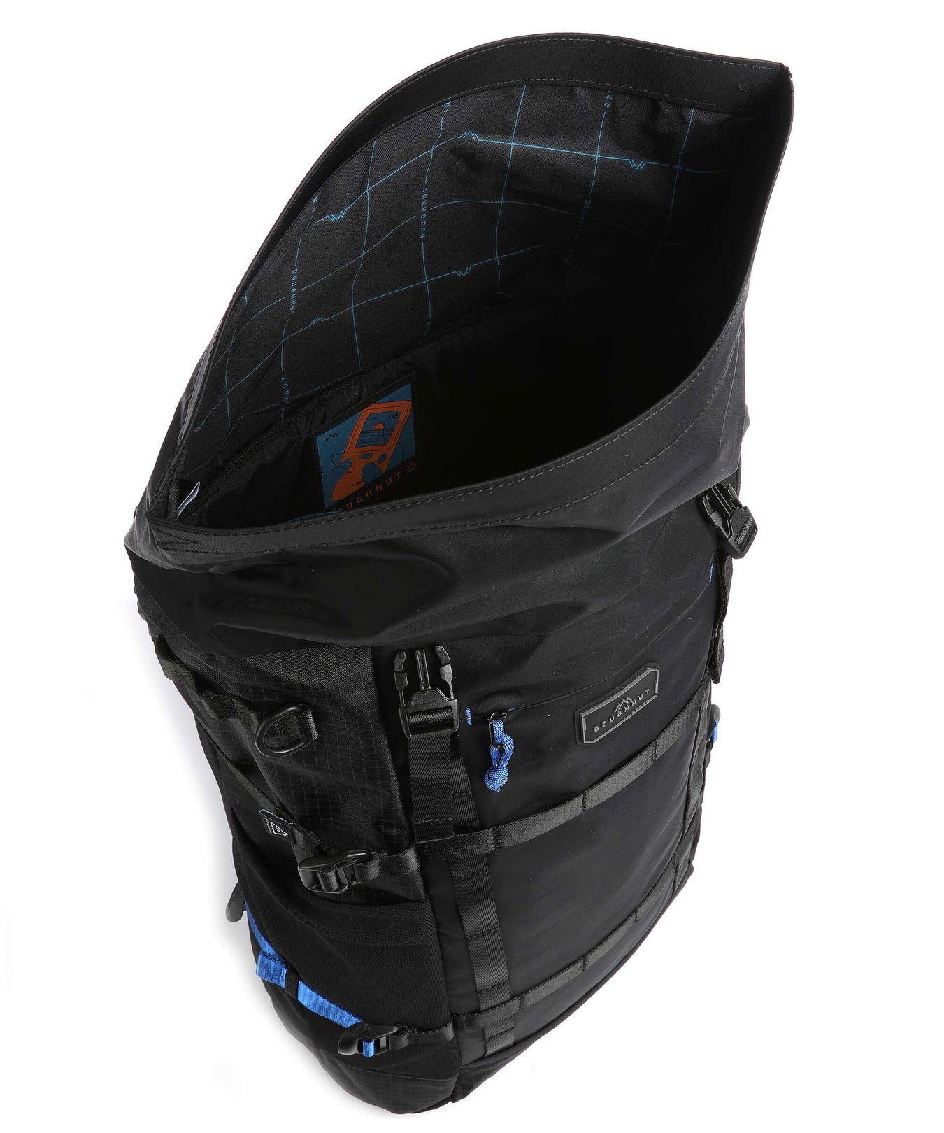 Doughnut Gamescape Paratrooper Rolltop backpack black