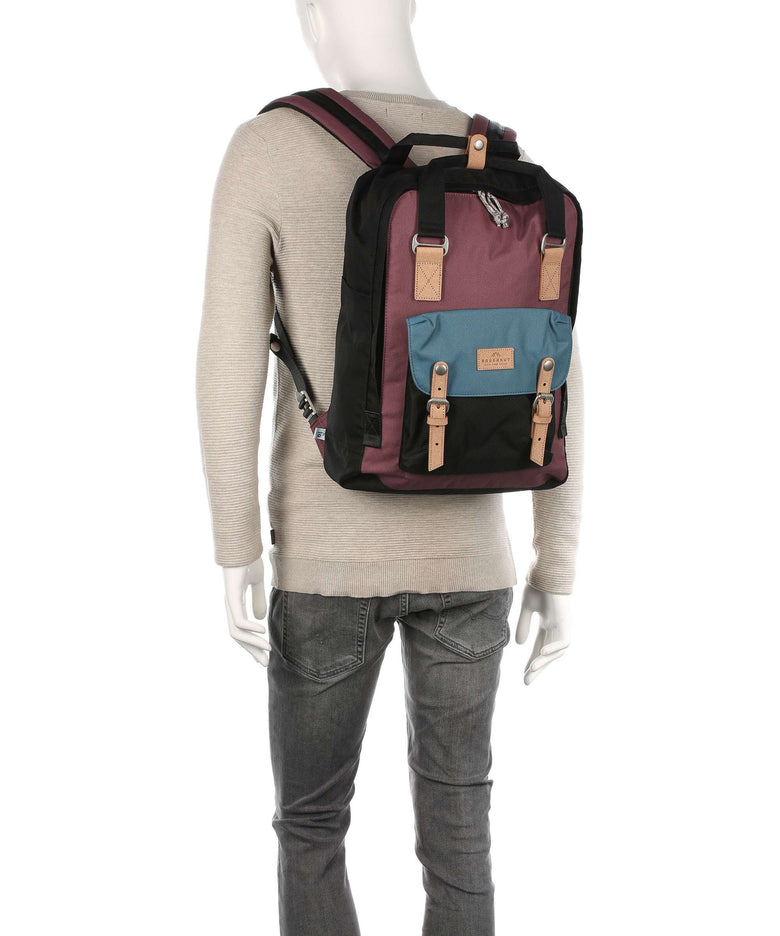 Doughnut Go Wild Macaroon Large Backpack black