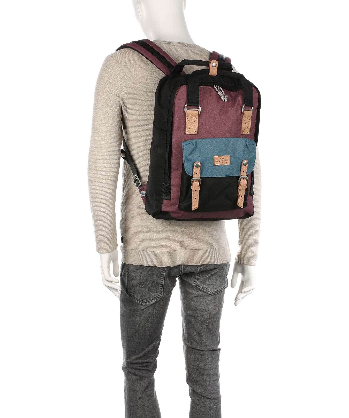 Doughnut Go Wild Macaroon Large Backpack nautical