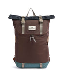Doughnut Jungle Christopher Small Zaino roll-top brown