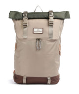 Doughnut Jungle Christopher Sac à dos roll-top beige