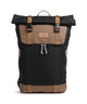 Doughnut Christopher Rolltop Rucksack black/khaki