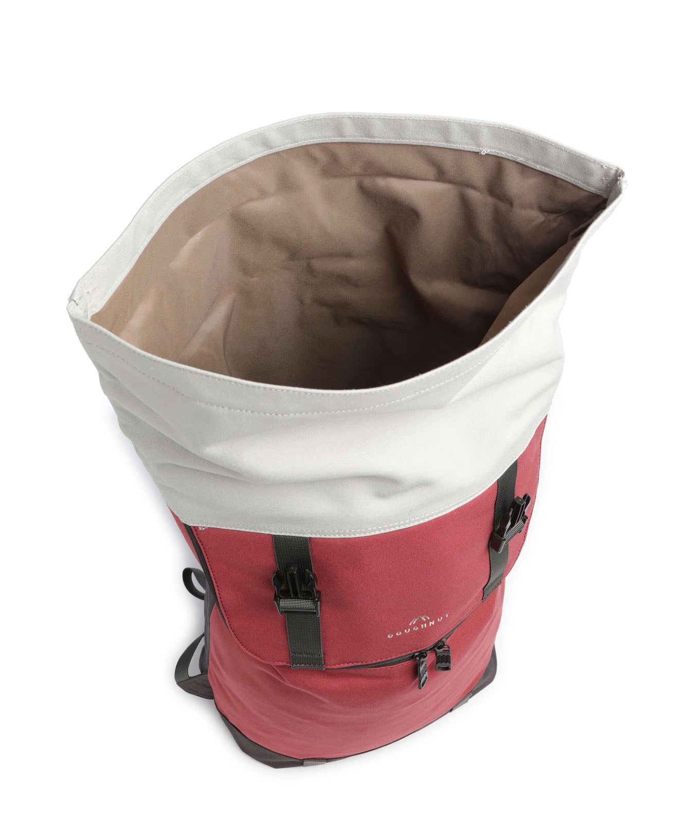 Doughnut Mediative Christopher Rolltop backpack maroon/ground