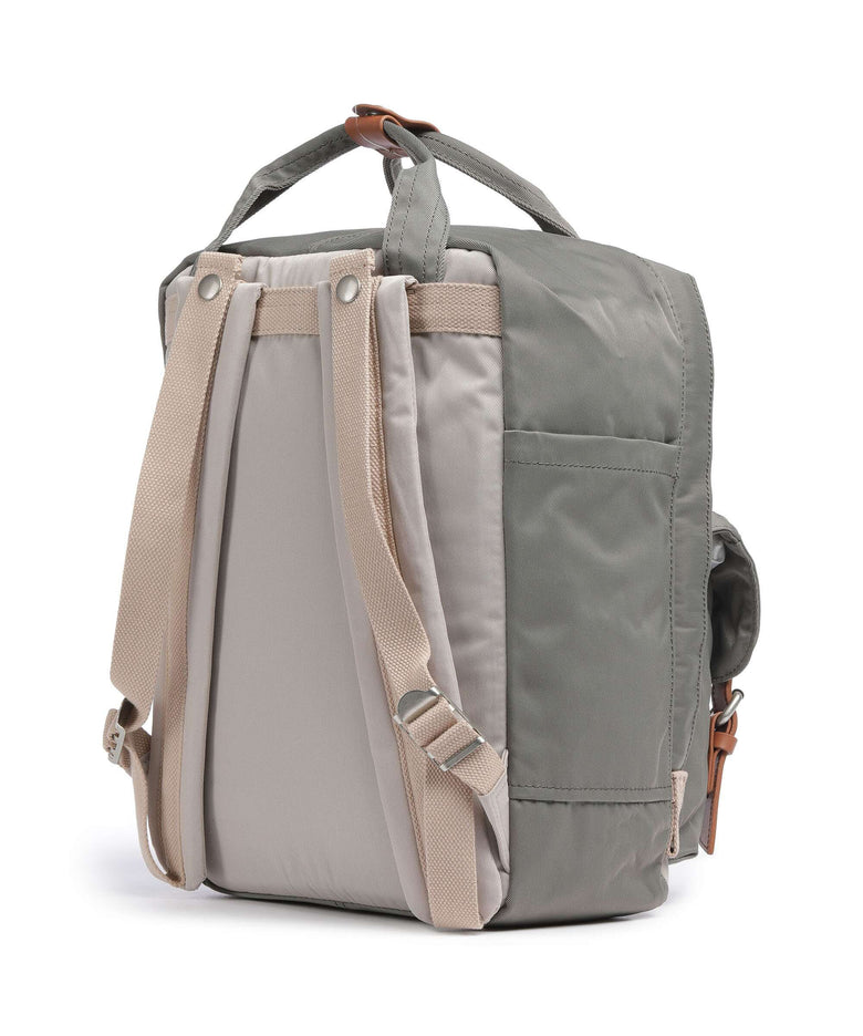 Doughnut Macaroon Backpack ivory/light grey