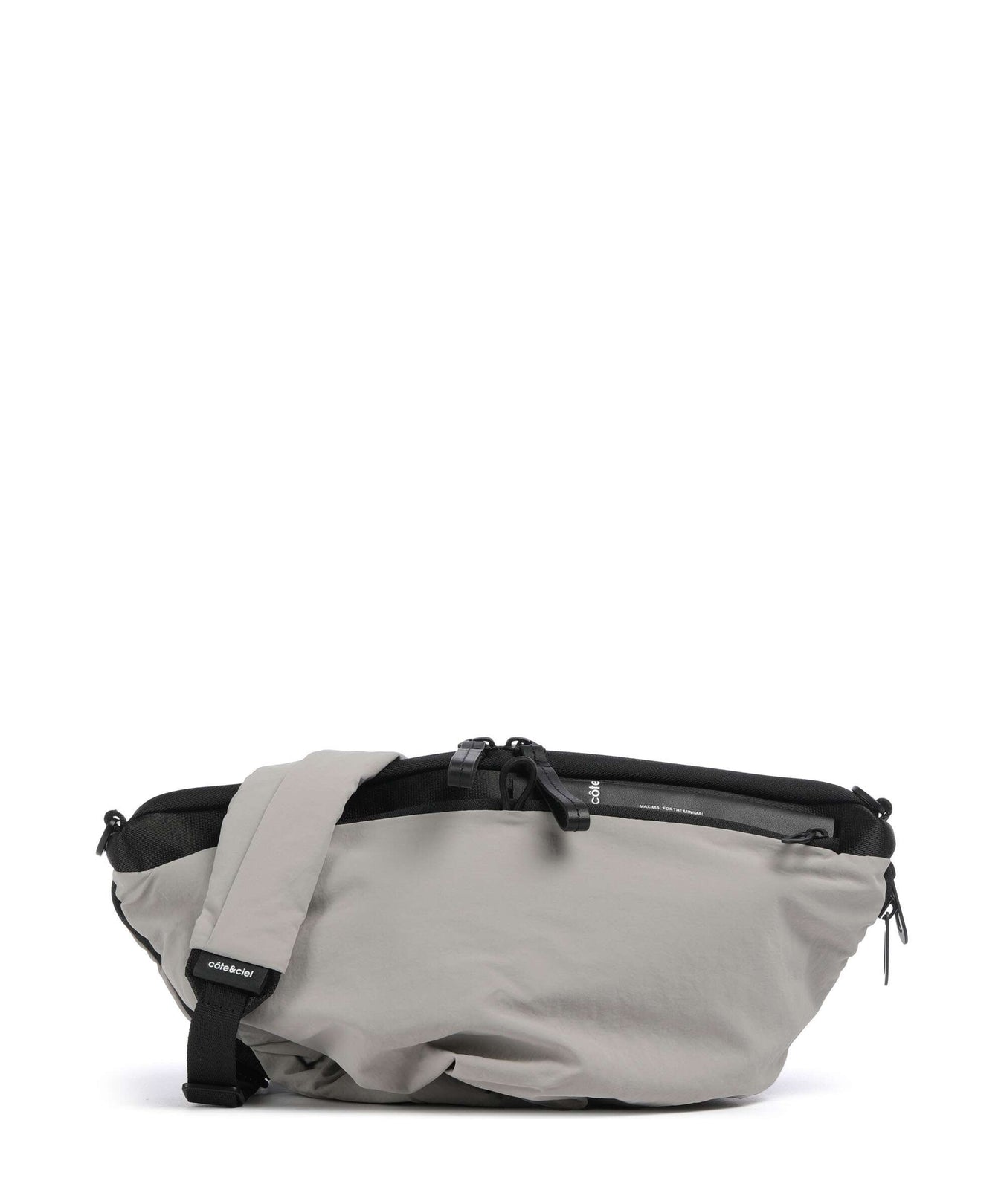 Côte&Ciel Orne Crossbody bag light grey/sand