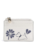 Radley London Cut Out Floral Kreditkartenetui chalk