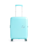 American Tourister Soundbox Valigia trolley (4 ruote) poolside blue