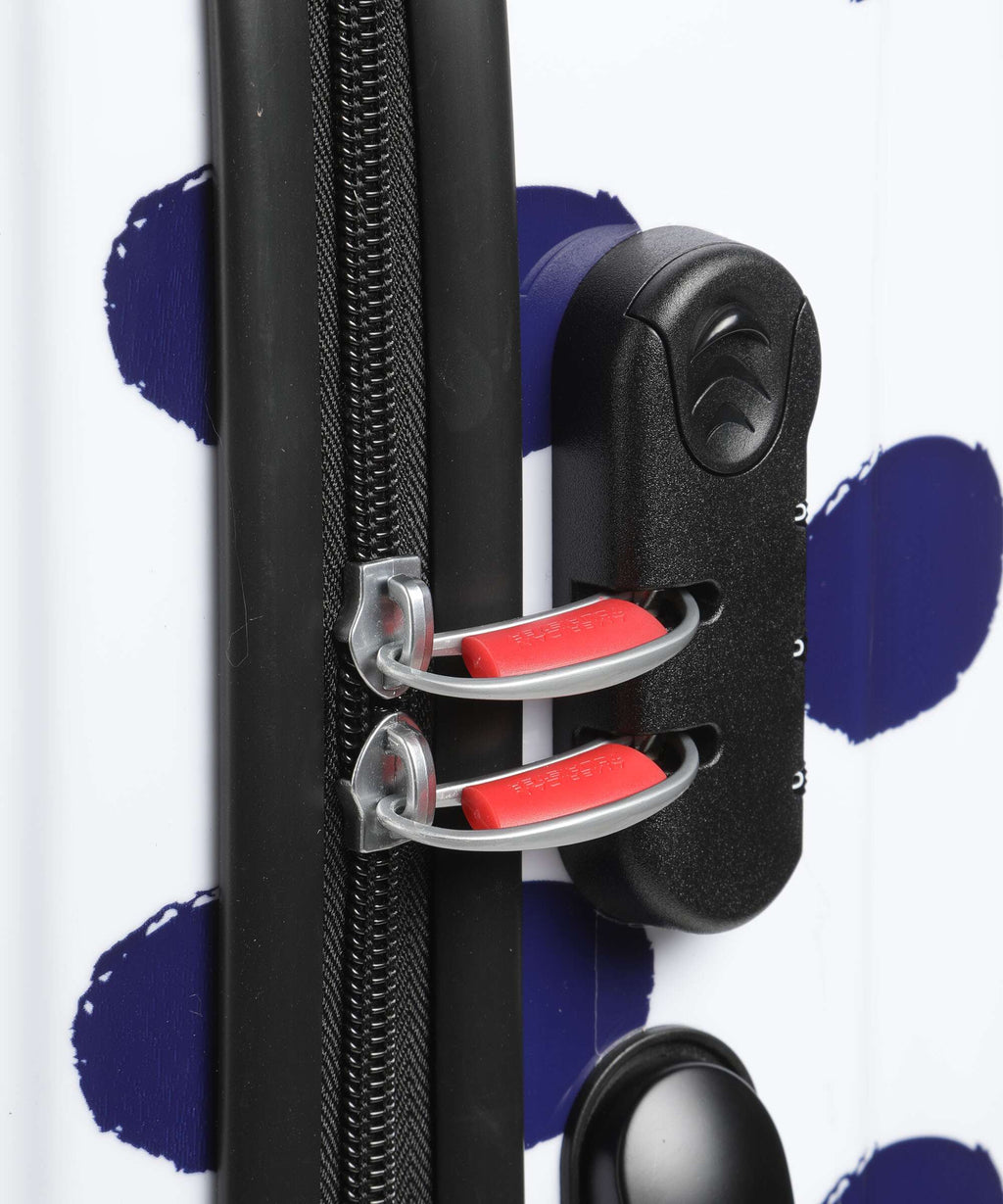 American Tourister Disney Legends Spinner (4 wheels) mickey blue dots