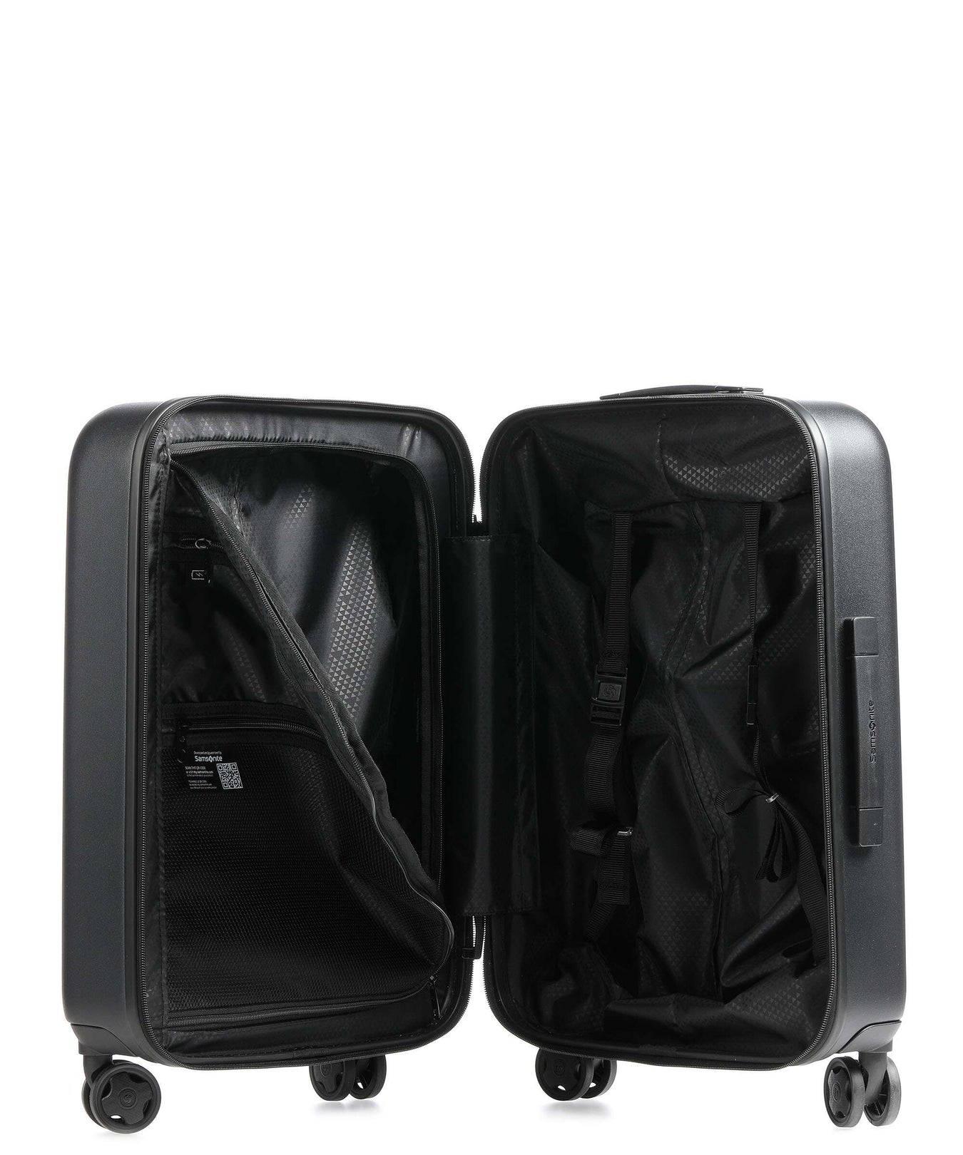 Samsonite Quadrix Spinner (4 wheels) black
