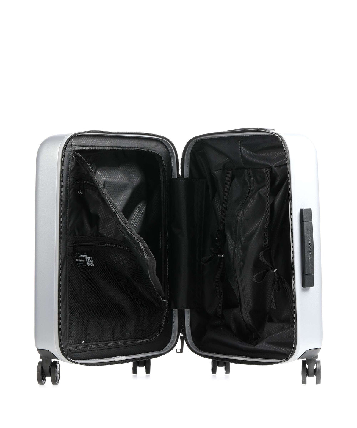 Samsonite Quadrix Spinner (4 wheels) silver