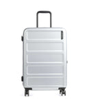 Samsonite Quadrix 4-Rollen Trolley silver
