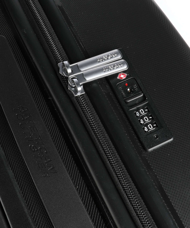 American Tourister Air Move Spinner (4 wheels) black