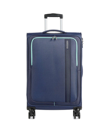 American Tourister Sea Seeker 4-Rollen Trolley combat navy
