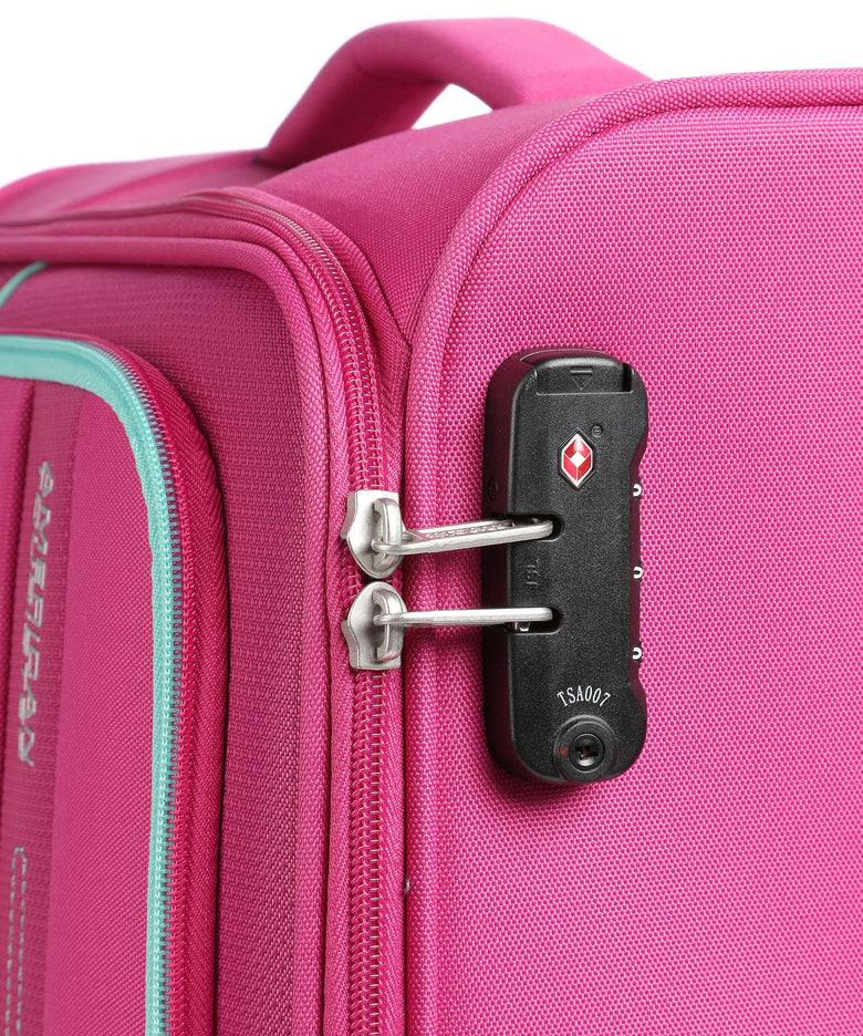American Tourister Sea Seeker Spinner (4 wheels) deep fuchsia