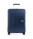 American Tourister Aerostep 4-Rollen Trolley navy blue