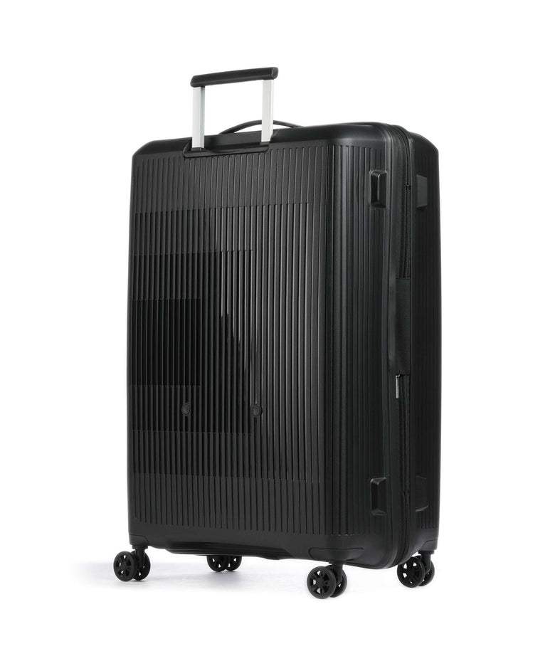 American Tourister Aerostep Spinner (4 wheels) black
