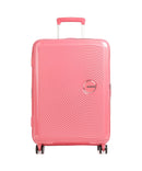 American Tourister Soundbox 4-Rollen Trolley sun kissed coral